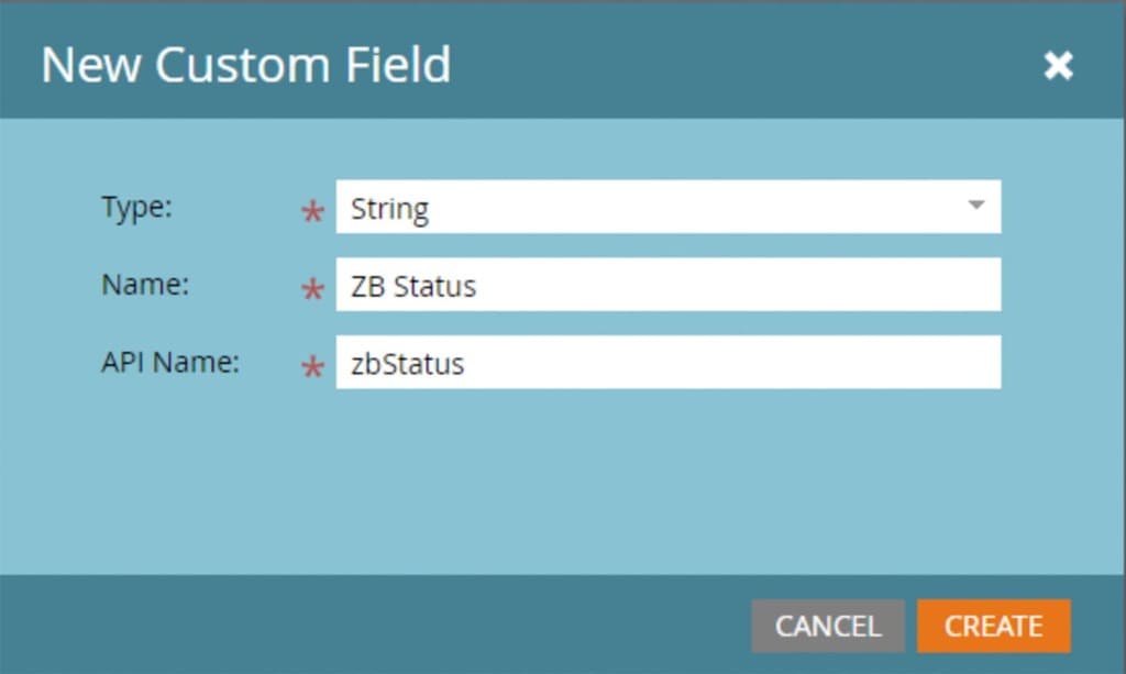 Fill out new custom field with appropriate values