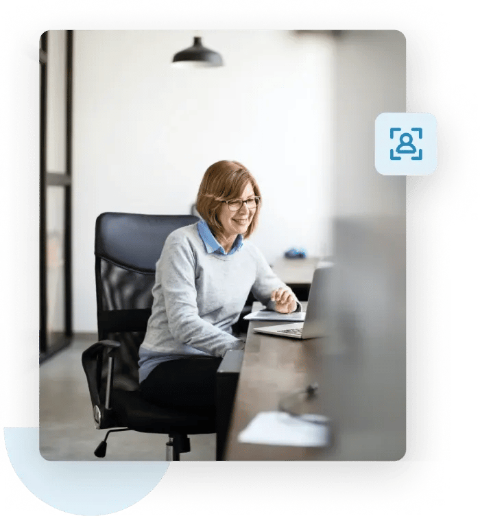 Woman on her laptop works to protect her email deliverability