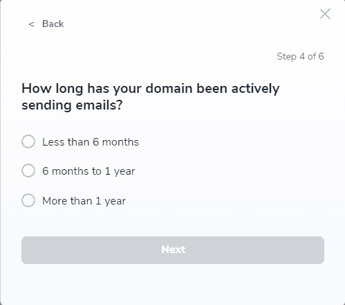 Domain activity information