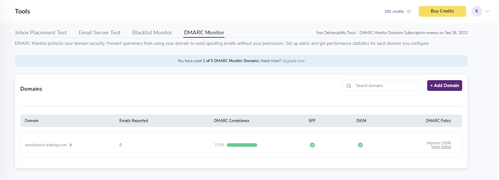 Panel de Monitoreo DMARC