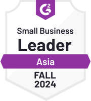 ZeroBounce is a Small Business Leader in Asia in the Email Verification category with G2 for the Fall of 2024.