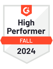 ZeroBounce has become a High Performer for G2 for the Fall of 2024.