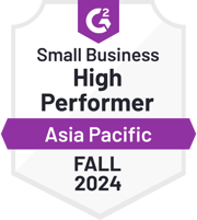 ZeroBounce is a Small Business High Performer in Asia Pacific in the Email Verification category with G2 for the Fall of 2024.