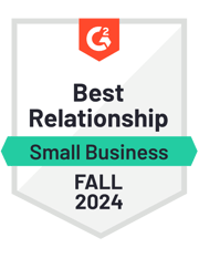 ZeroBounce has become a Small Business Best Relationship for G2 for the Fall of 2024 as the email verifier.