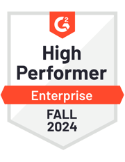 ZeroBounce has become an Enterprise High Performer for G2 for the Fall of 2024.