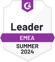 ZeroBounce is a Leader in Europe, the Middle East and Africa in the Email Verification category with G2 for the Summer of 2024.