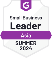 ZeroBounce is a Small Business Leader in Asia in the Email Verification category with G2 for the Summer of 2024.
