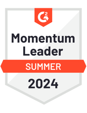ZeroBounce es un orgulloso Líder de Momentum en la categoría de Software de Verificación de Correo Electrónico para G2 para el Verano de 2024.