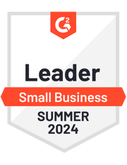 ZeroBounce is a Small Business Leader in the G2 Email Verification category for the Summer of 2024.