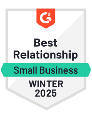 ZeroBounce has become a Small Business Best Relationship for G2 for the Winter of 2025 as the email verifier.