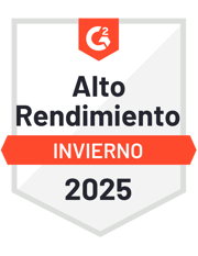 ZeroBounce es un Alto Desempeño en la categoría de Verificación de Correos Electrónicos con G2 para el Invierno de 2025.