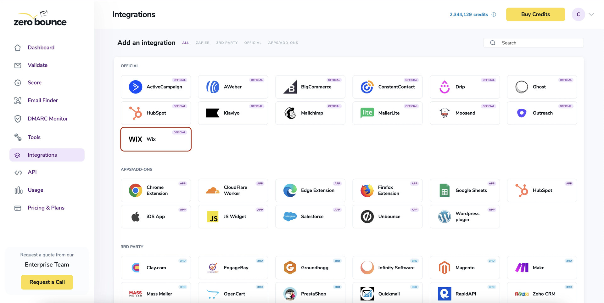 A popup greets you after selecting Drip integration.