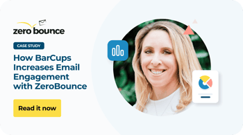 MochaBear Marketing expert Elizabeth Jacobi featured in ZeroBounce case study showing how BarCups managed to increase email engagement