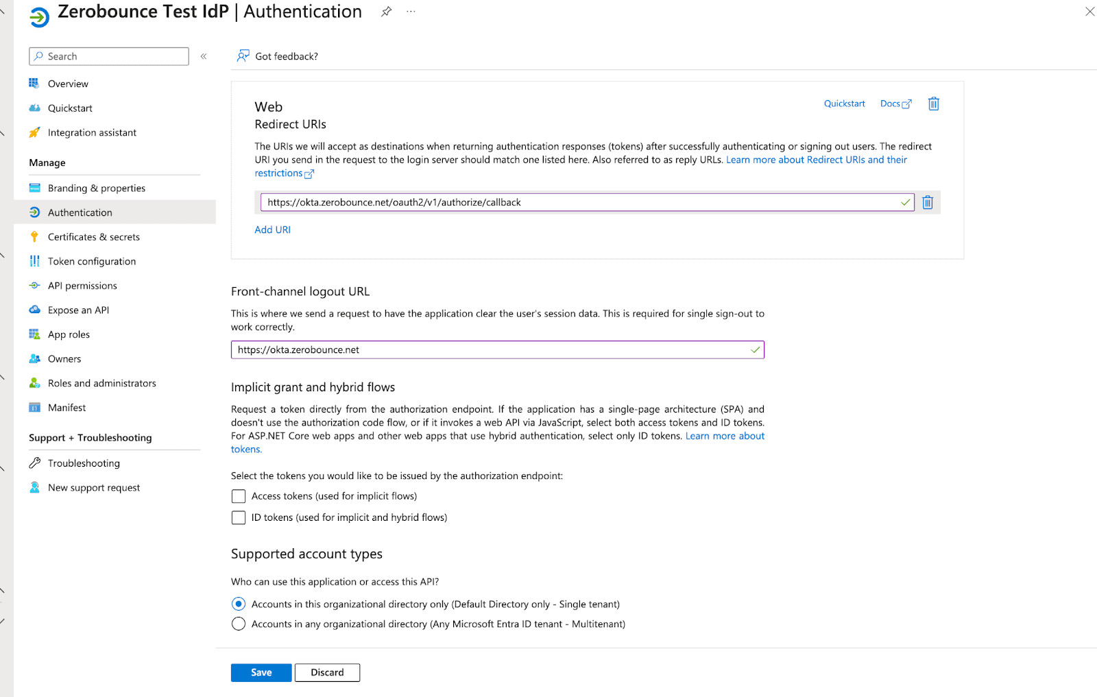 Add the following: https://okta.zerobounce.net