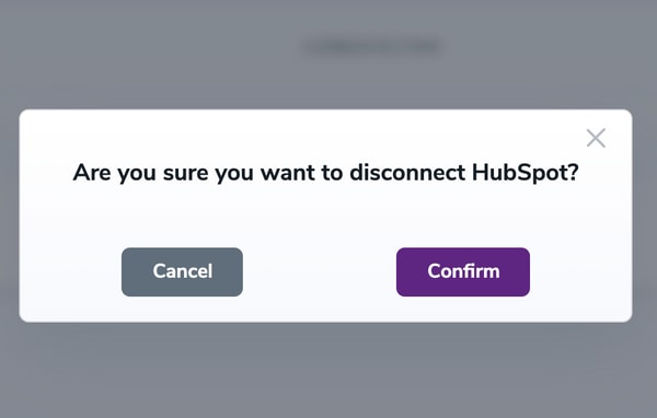 Cómo desconectar la integración de HubSpot de ZeroBounce