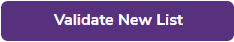 1. Go to the Validate page, select Validate New List and choose Amazon S3