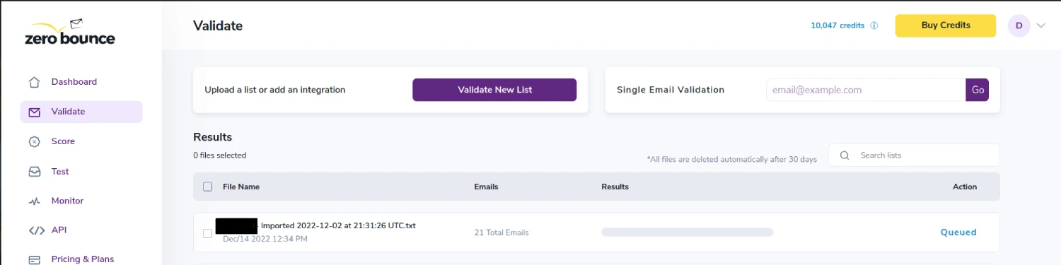 [object Object], results page
