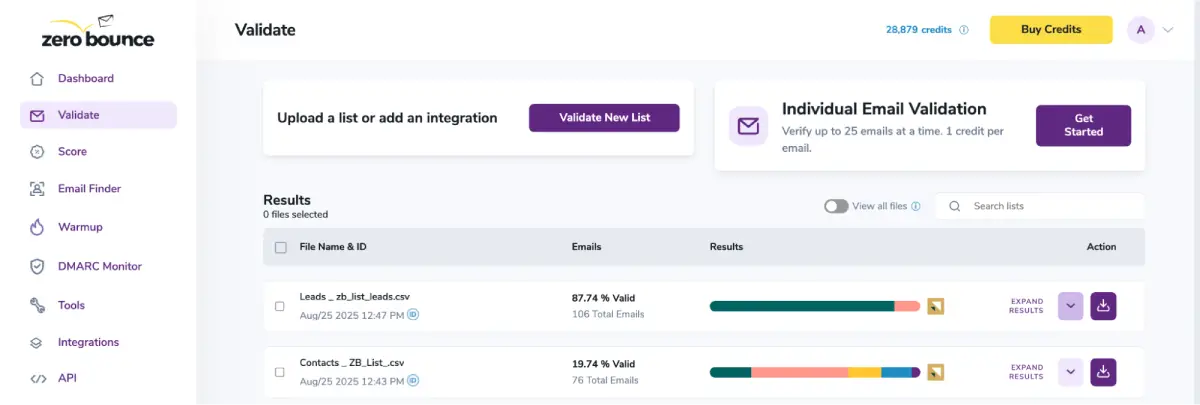 [object Object], results page