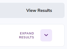 Expand results arrow which allows you to see the details of ,[object Object], tool tests