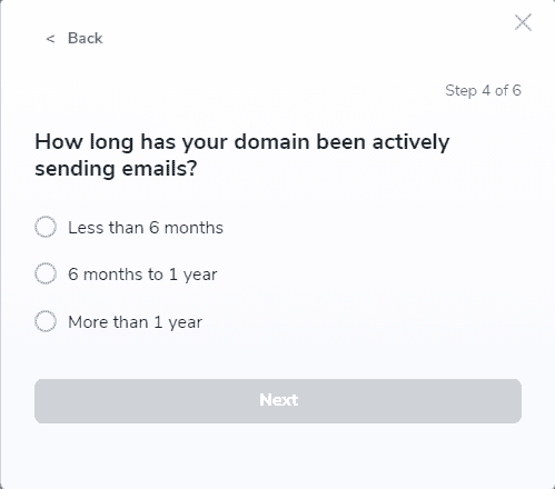 Domain activity information