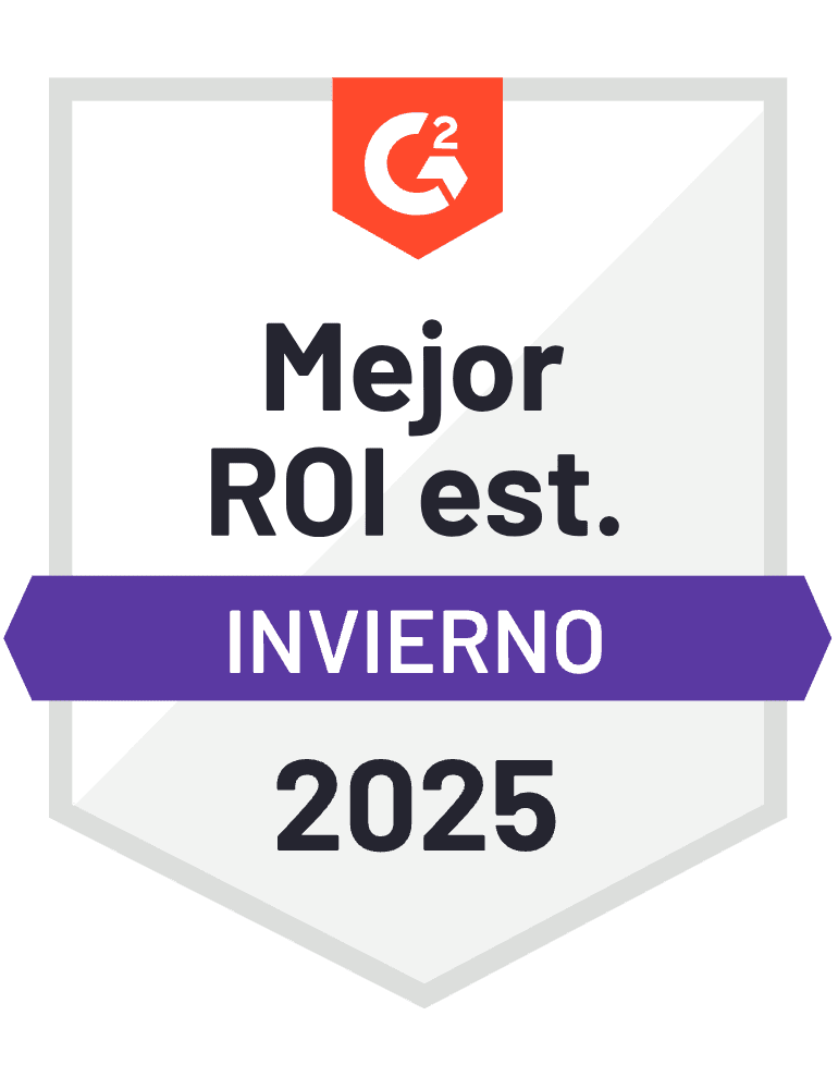 ZeroBounce tiene el Mejor ROI Estimado en la categoría de Verificación de Correos Electrónicos con G2 para el Invierno de 2025.