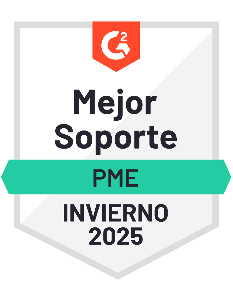 ZeroBounce ha obtenido el Mejor Soporte para Pequeñas Empresas en G2 para el Invierno de 2025 como verificador de correos.