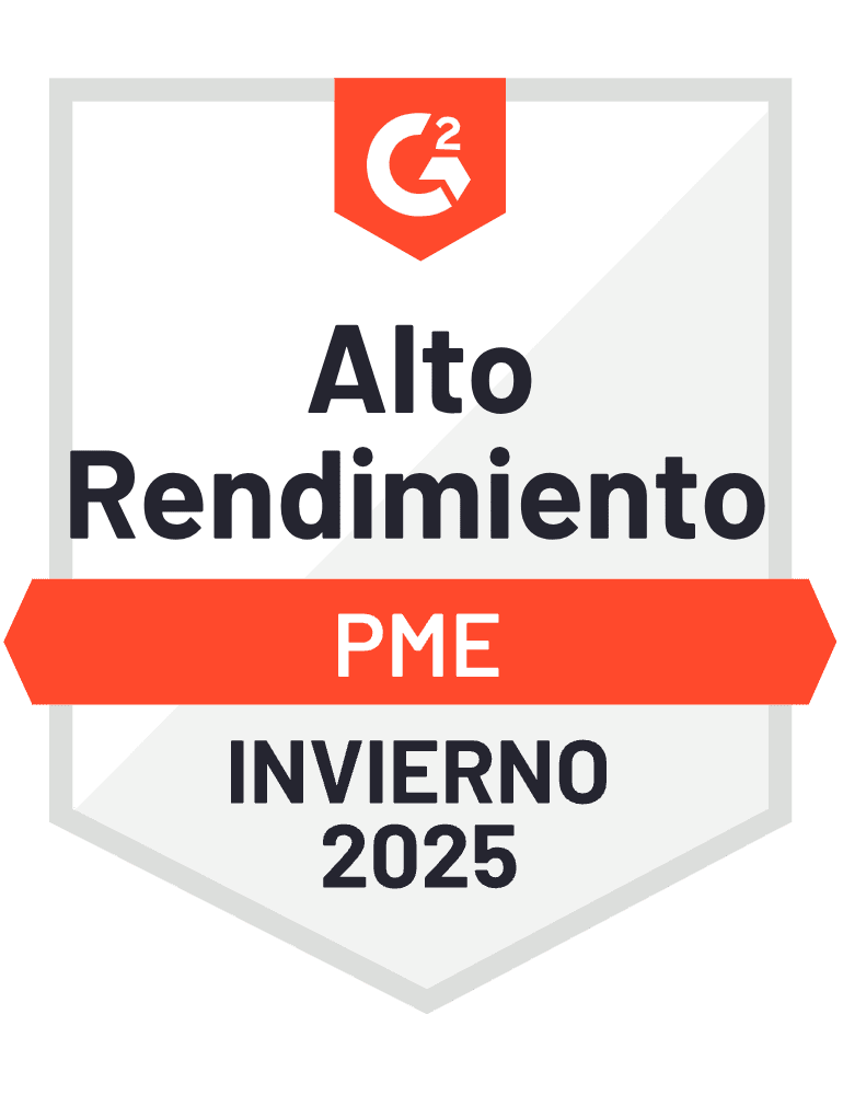 ZeroBounce es un Alto Desempeño en Pequeñas Empresas en la categoría de Verificación de Correos Electrónicos con G2 para el Invierno de 2025.