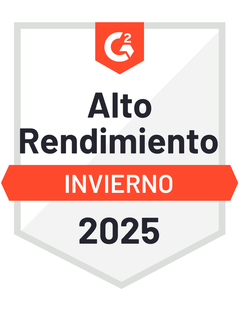 ZeroBounce es un Alto Desempeño en la categoría de Verificación de Correos Electrónicos con G2 para el Invierno de 2025.